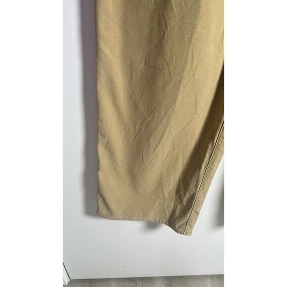 Wilfred Free Pants Sz 10 Khaki Aritzia Picture Cargo Wide Leg High Rise Stretchy - Picture 5 of 12